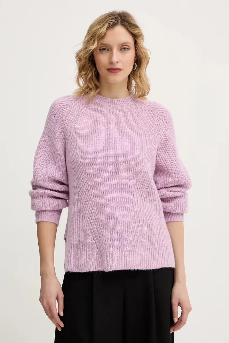 maglione con alpaca Rosa