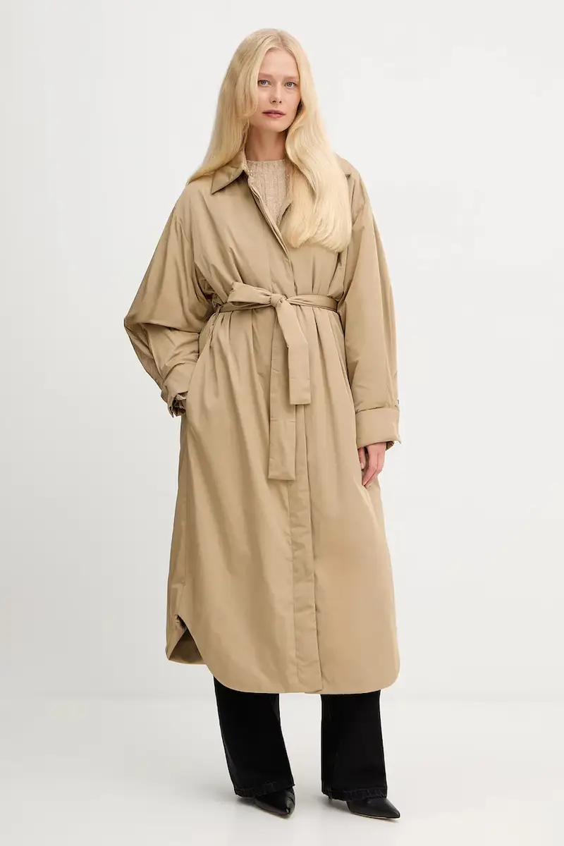 maglione con lana Beige miniatura 2