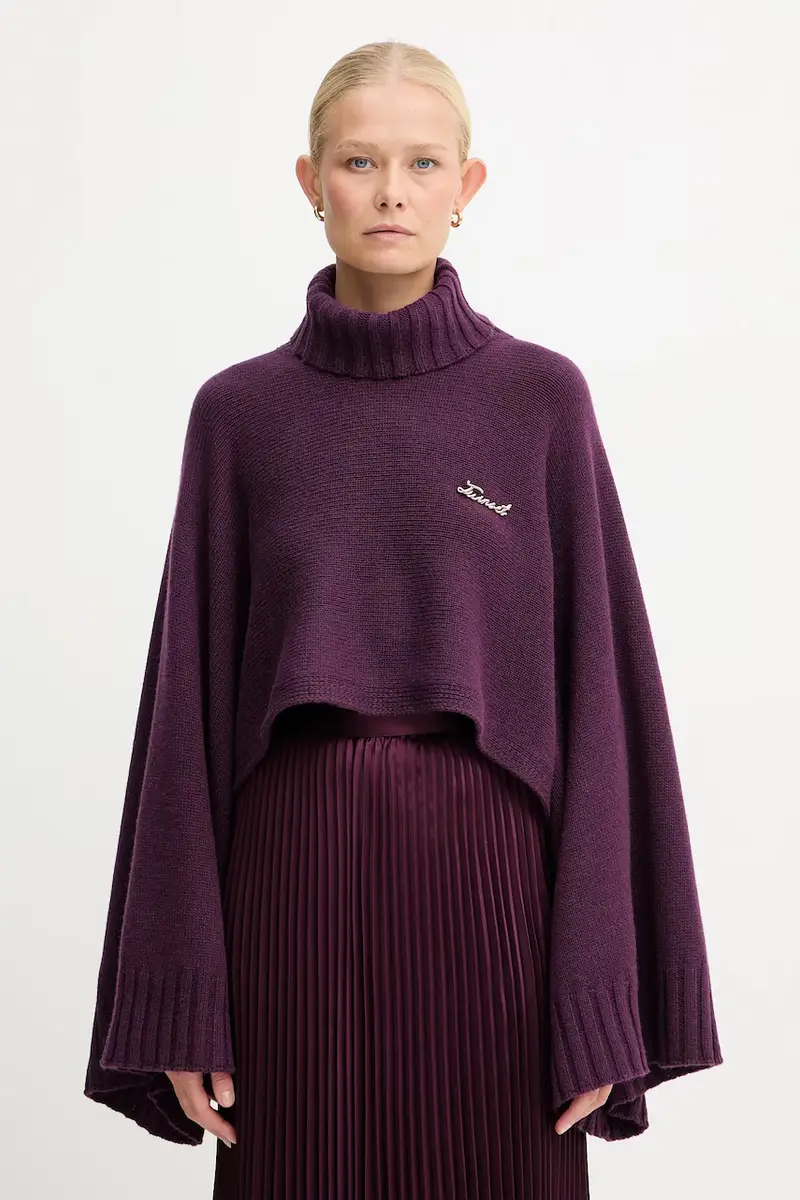 maglione con lana Violetto