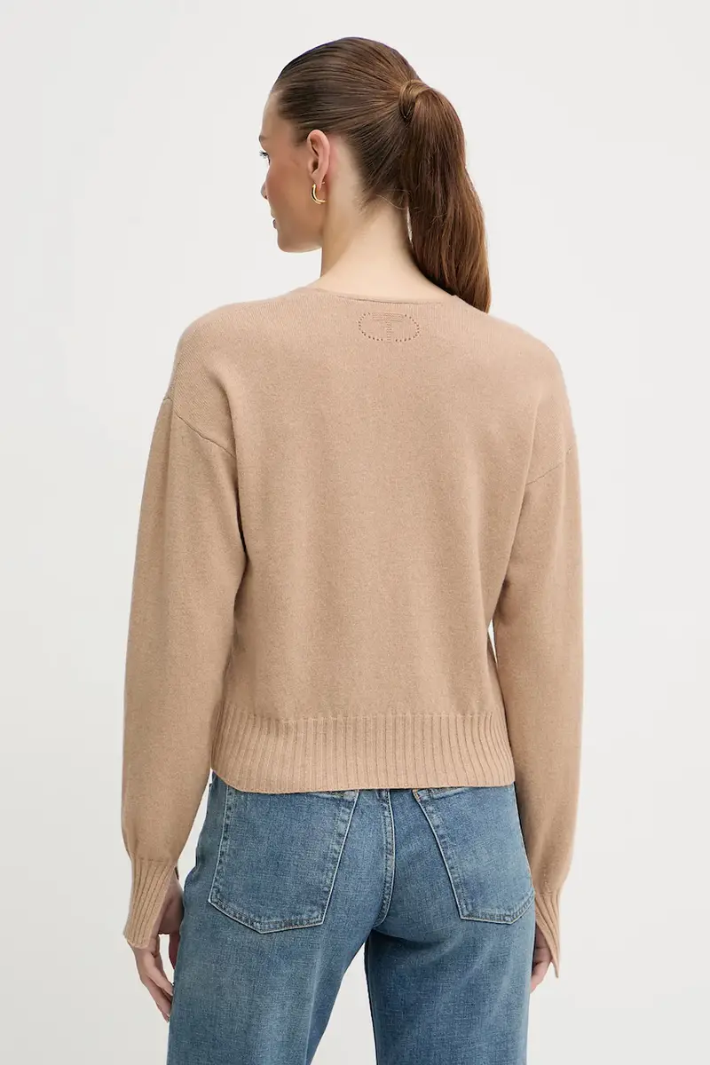 maglione in cachemirie Beige miniatura 3