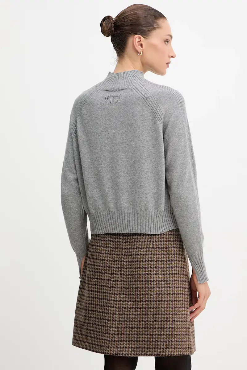 maglione in cachemirie Grigio miniatura 3