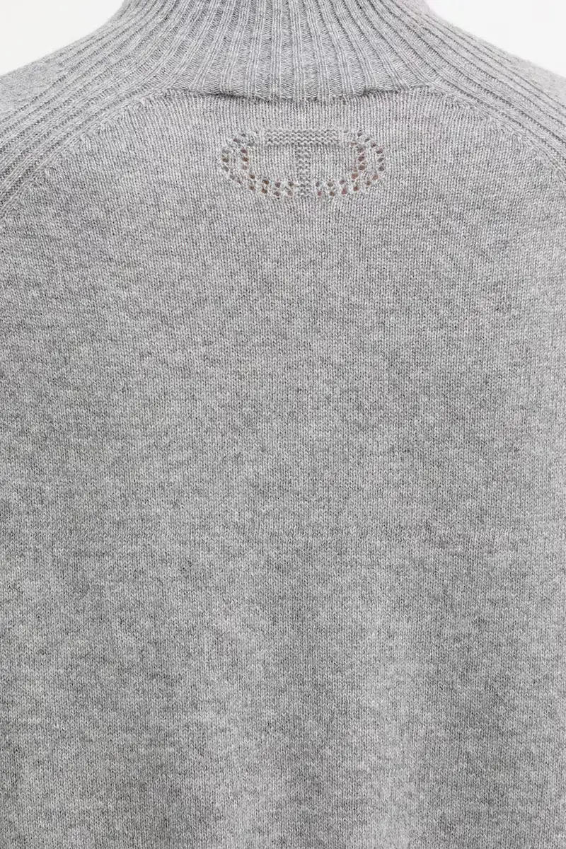 maglione in cachemirie Grigio miniatura 5