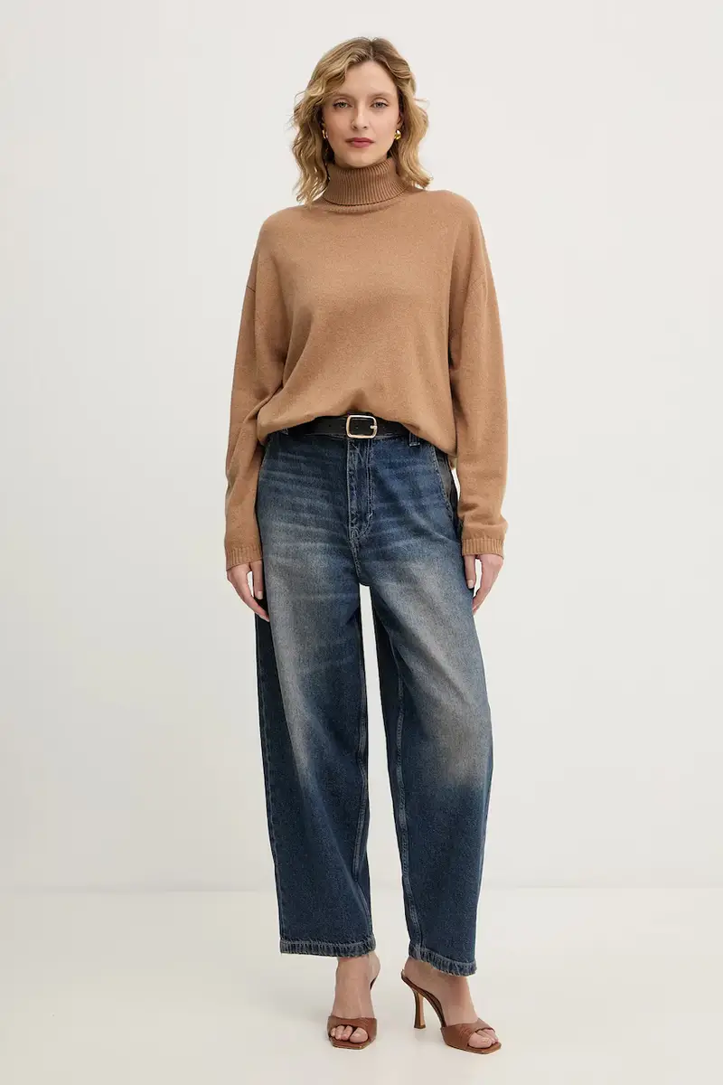 maglione in cachemirie Marrone miniatura 2