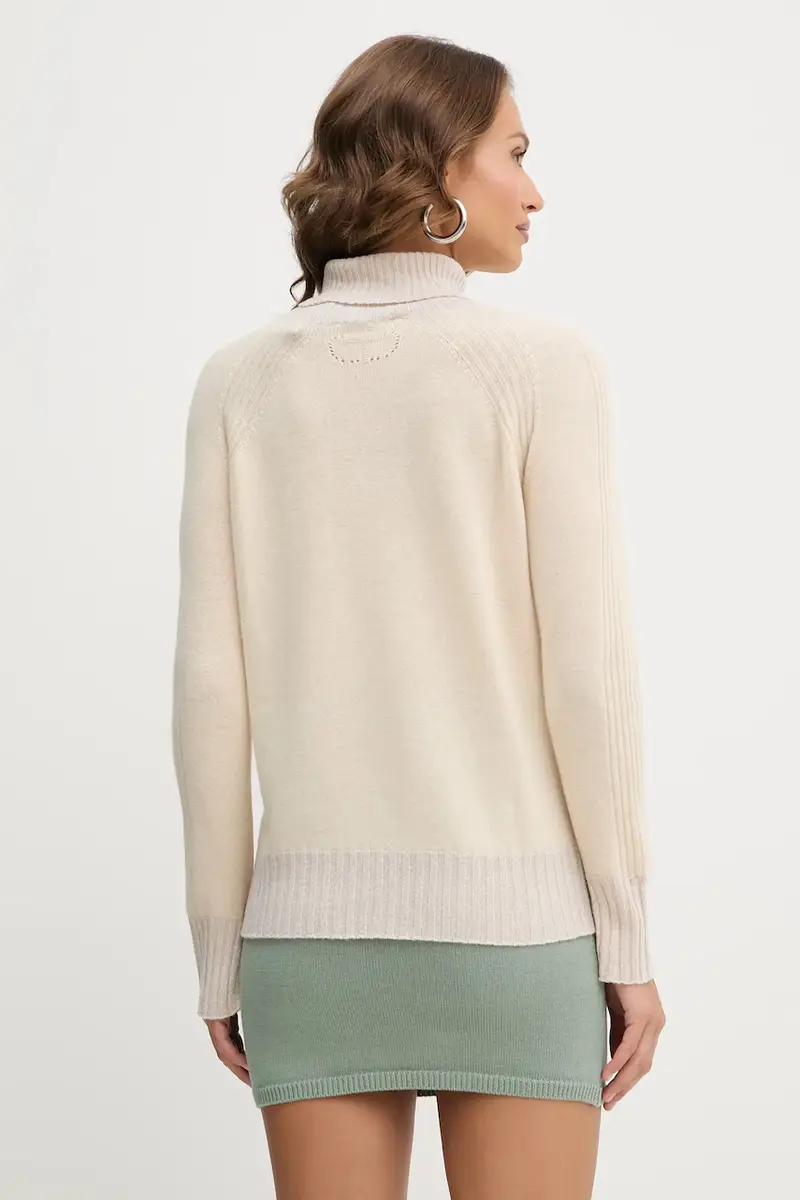 maglione in lana Beige miniatura 3