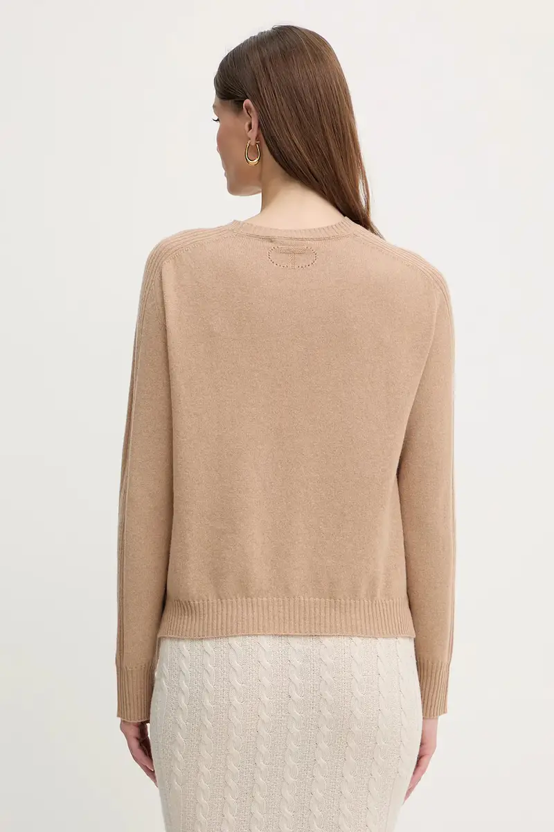maglione in lana Beige miniatura 3