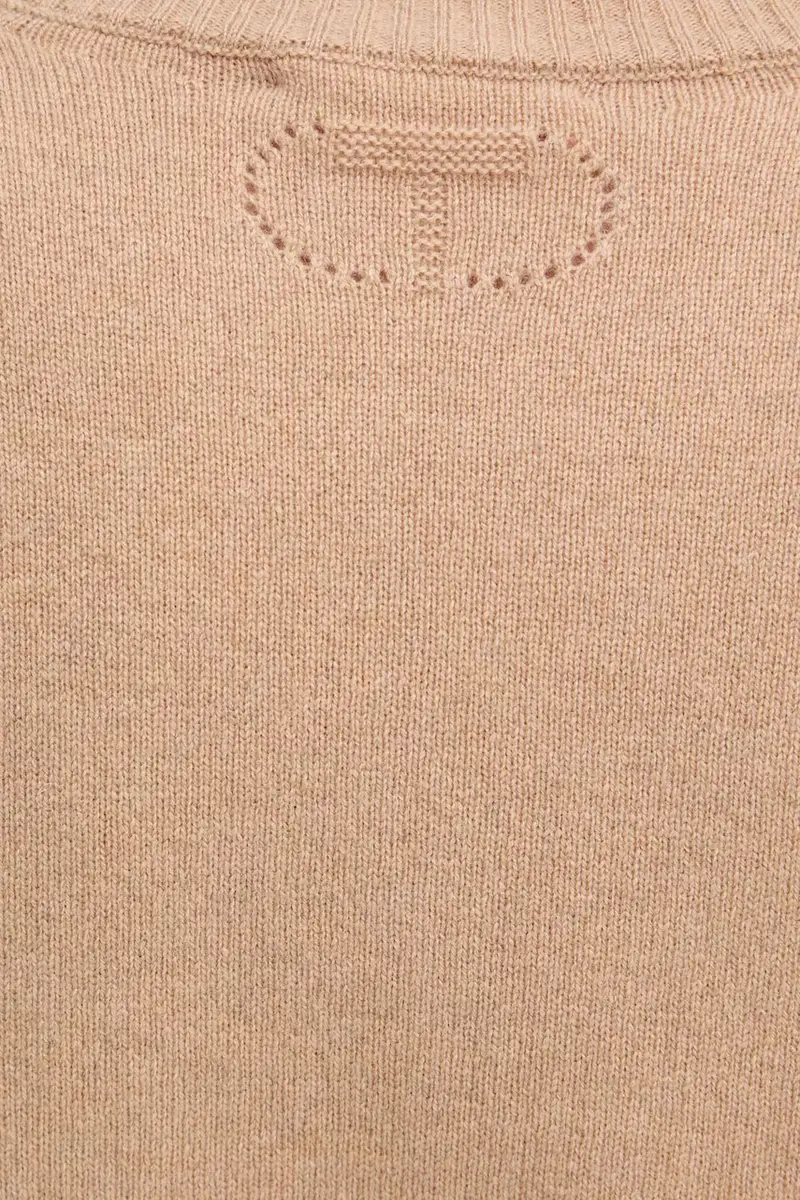 maglione in lana Beige miniatura 5