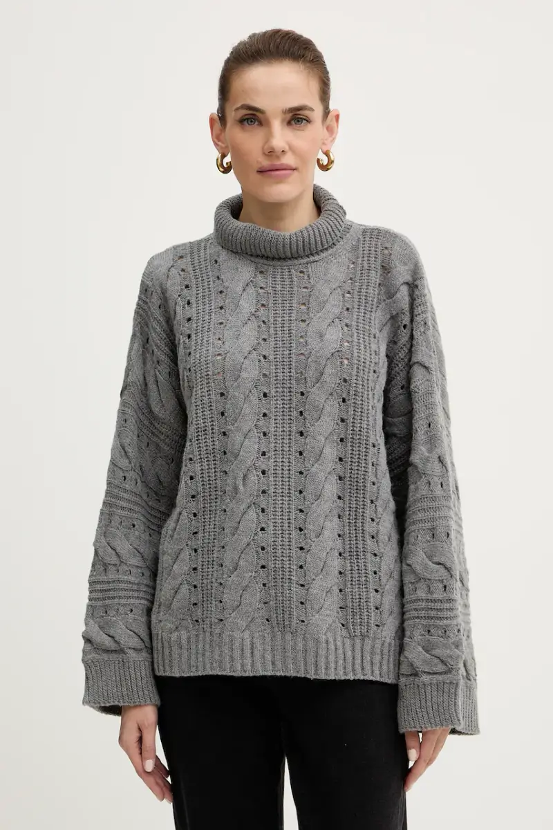 maglione in lana Grigio