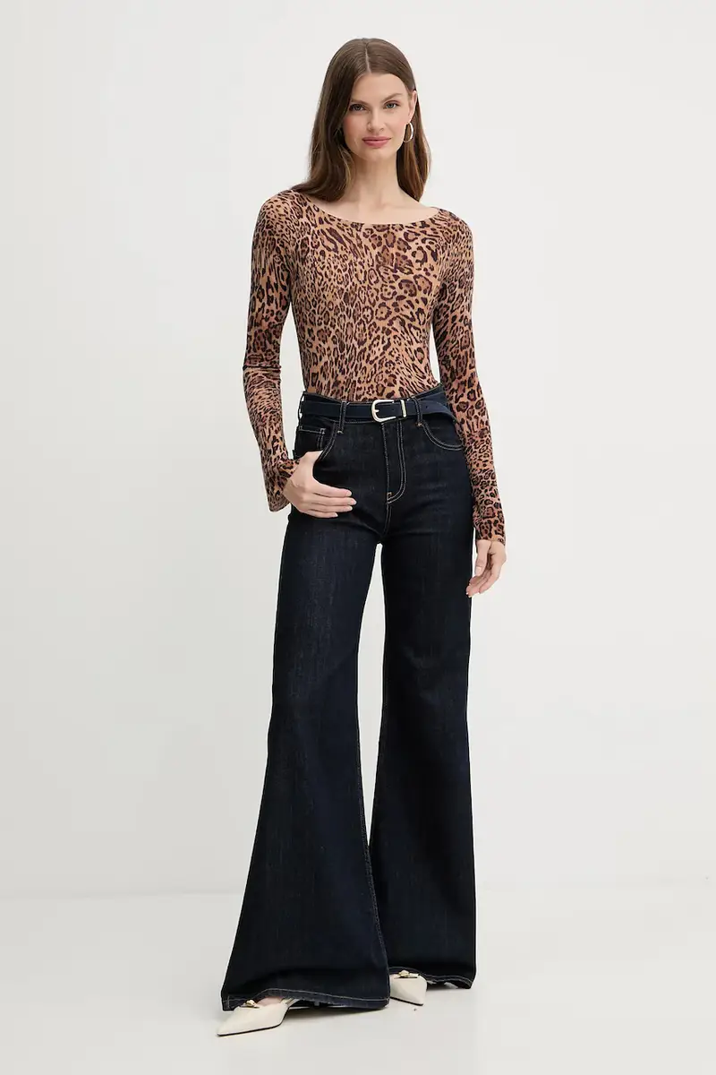 maglione in lana Marrone miniatura 2