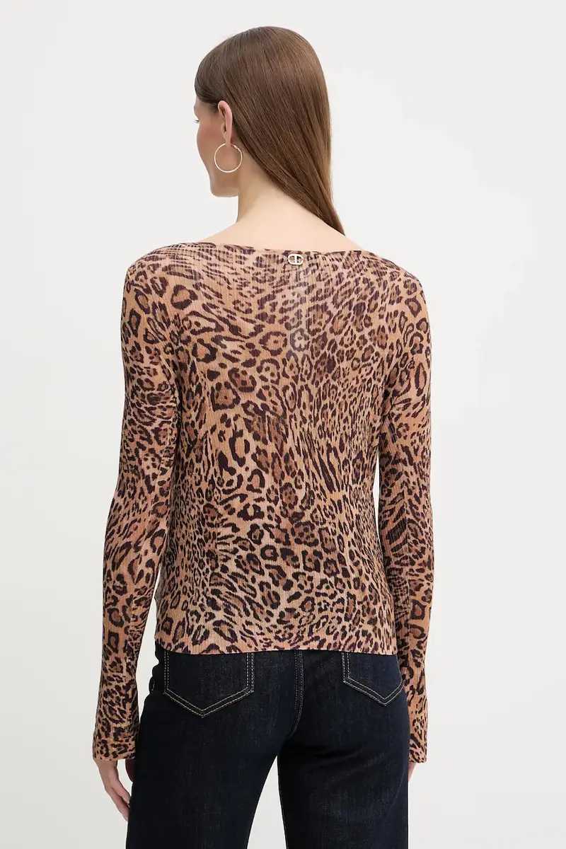 maglione in lana Marrone miniatura 3