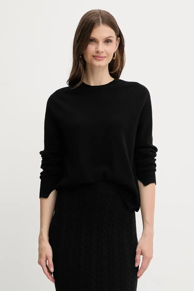 maglione in lana Nero