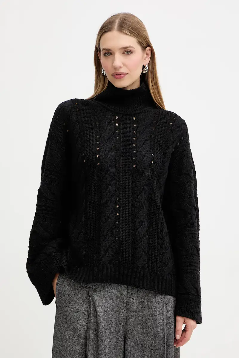 maglione in lana Nero