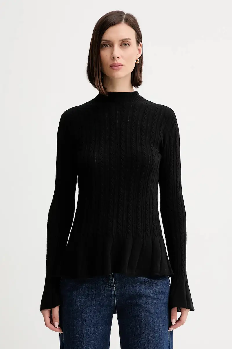 maglione in lana Nero