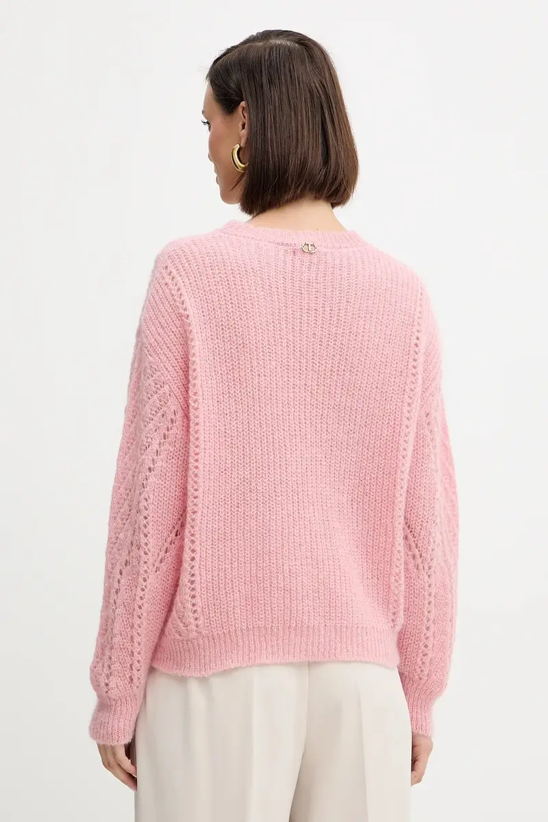 maglione in lana Rosa miniatura 3