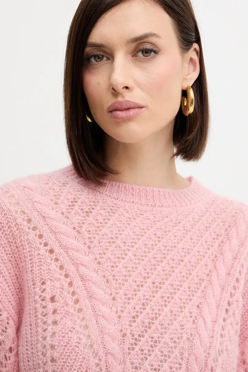 maglione in lana Rosa miniatura 4