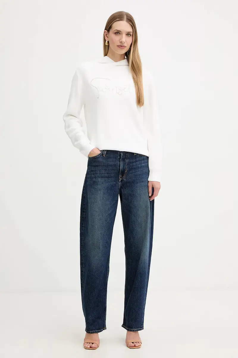 maglione in misto lana Bianco miniatura 2