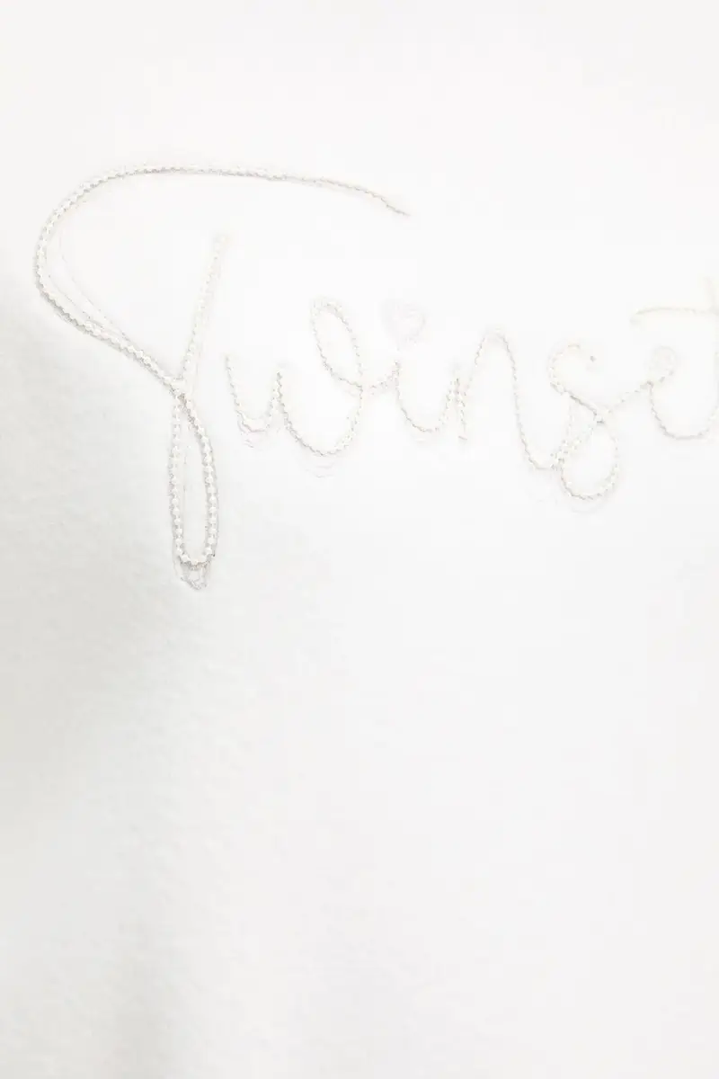 maglione in misto lana Bianco miniatura 5