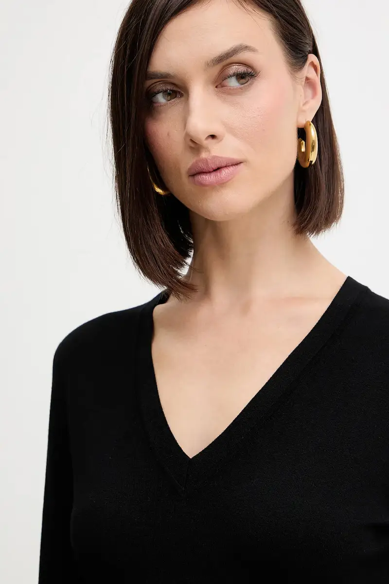 maglione Nero miniatura 4