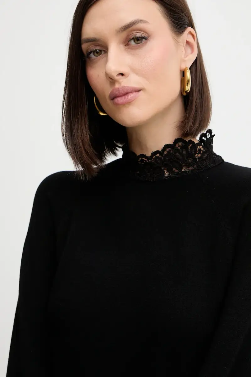 maglione Nero miniatura 4