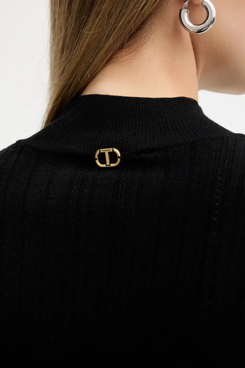 maglione Nero miniatura 5