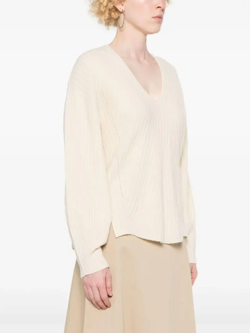 Maglione neve lavorazione a coste miniatura 3