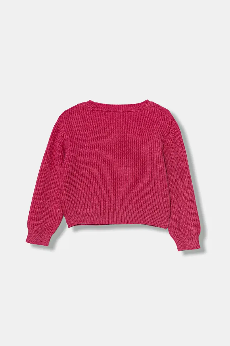 maglione per bambini colore rosa 252GB3040 miniatura 2