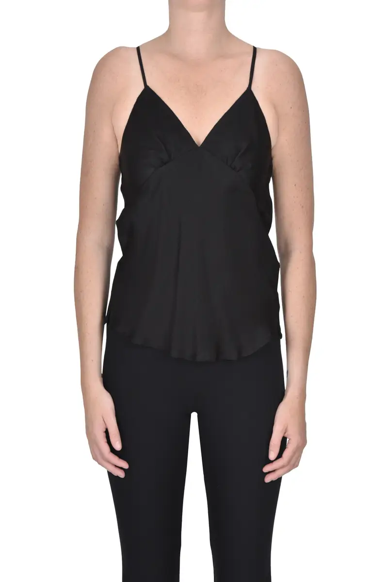 Twinset Milano Top Nero 2523587