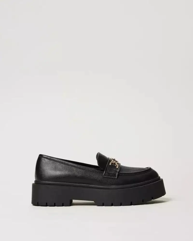Twinset Mocassini Nero 2312131