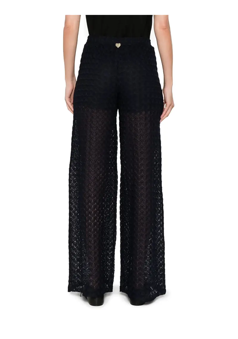 TWINSET - Pantalone Donna Blu miniatura 3