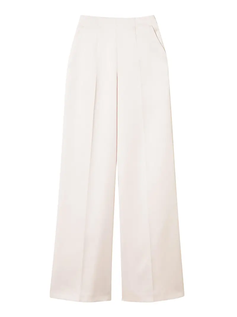 pantalone palazzo twin set da donna - rosa