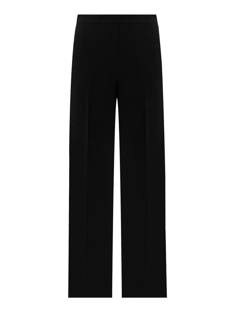 pantalone zampa twin set da donna - nero