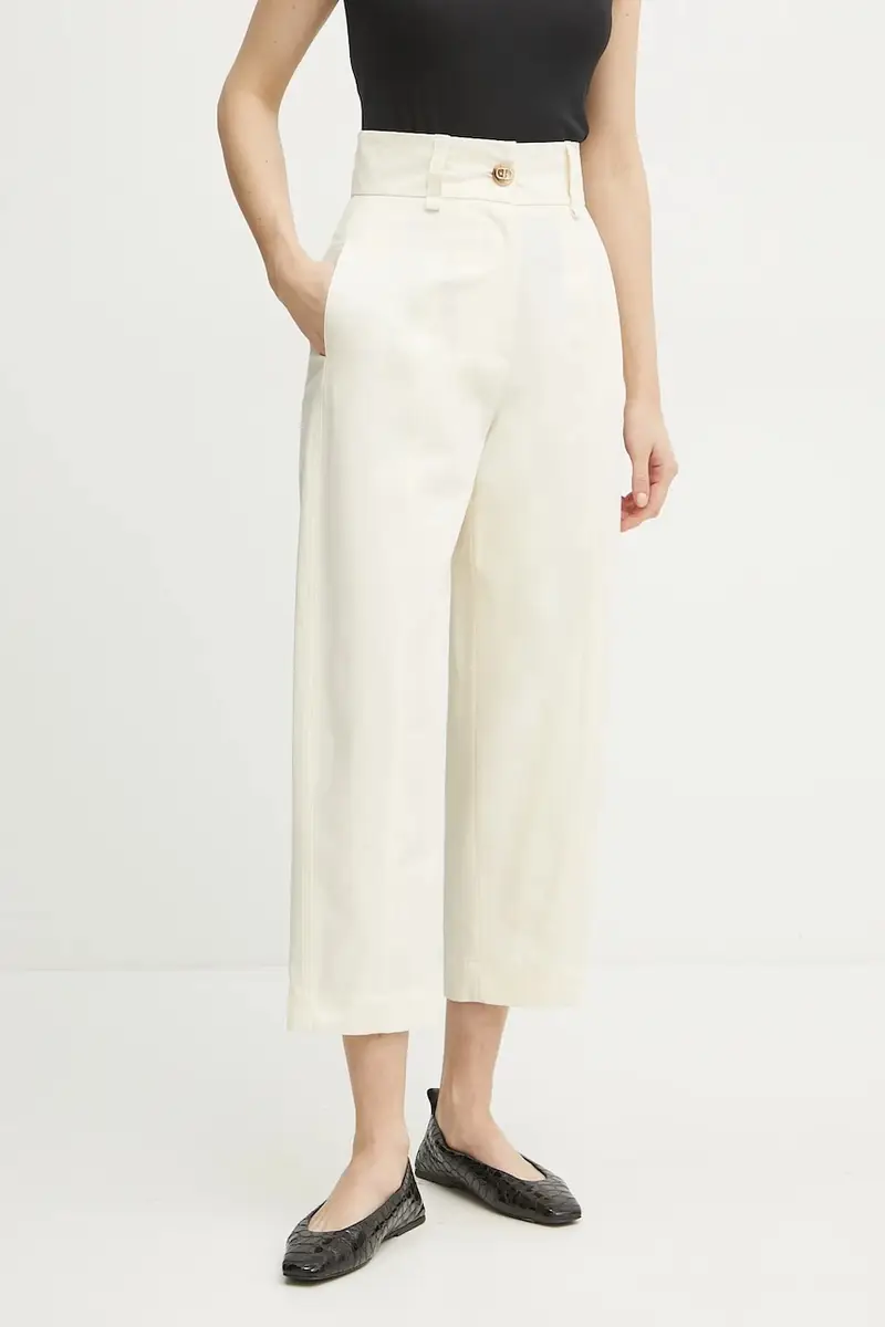 pantaloni donna colore beige 251TP2213