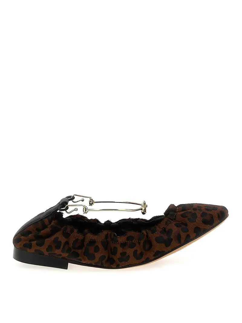 Parete di balletto con stampa animale Animalier