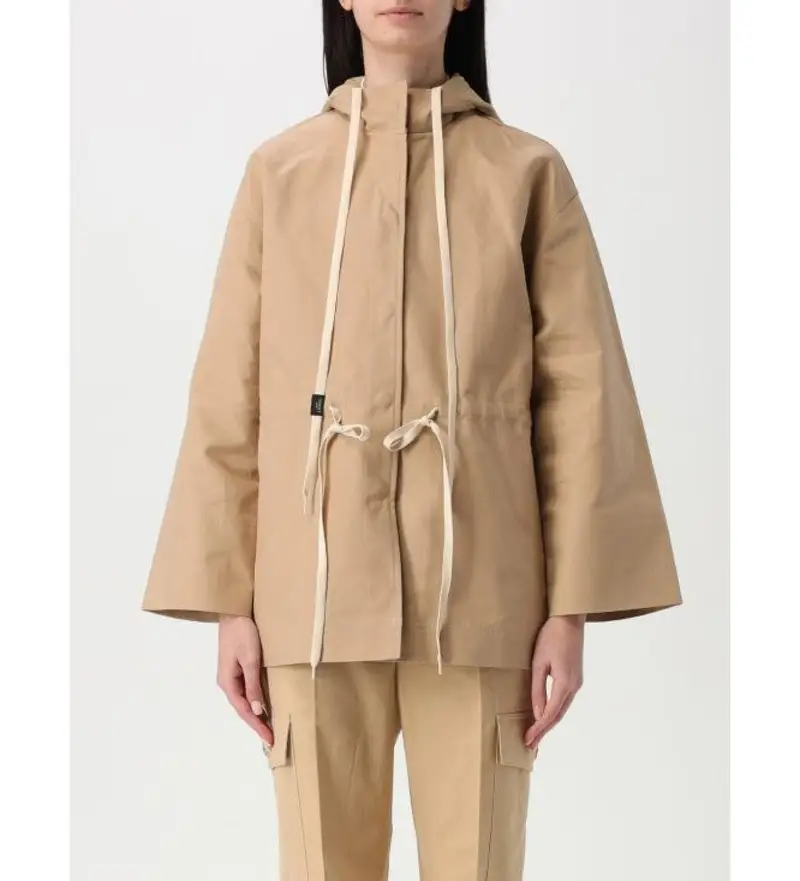 per donna 251TE2180 Giacca Caban marrone (42), Beige, Casual, Cotone