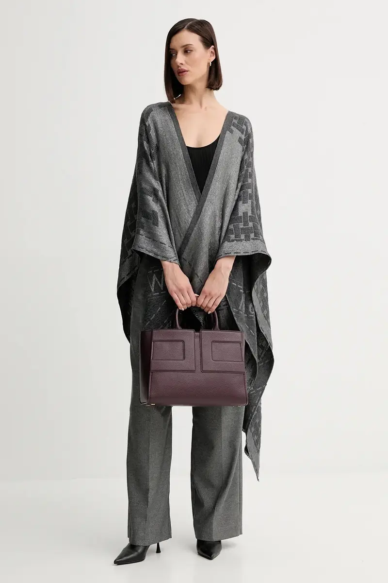 poncho Grigio miniatura 2