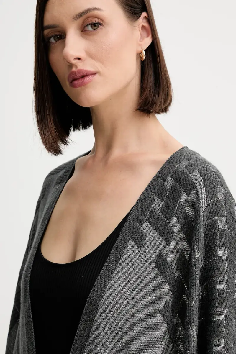 poncho Grigio miniatura 5