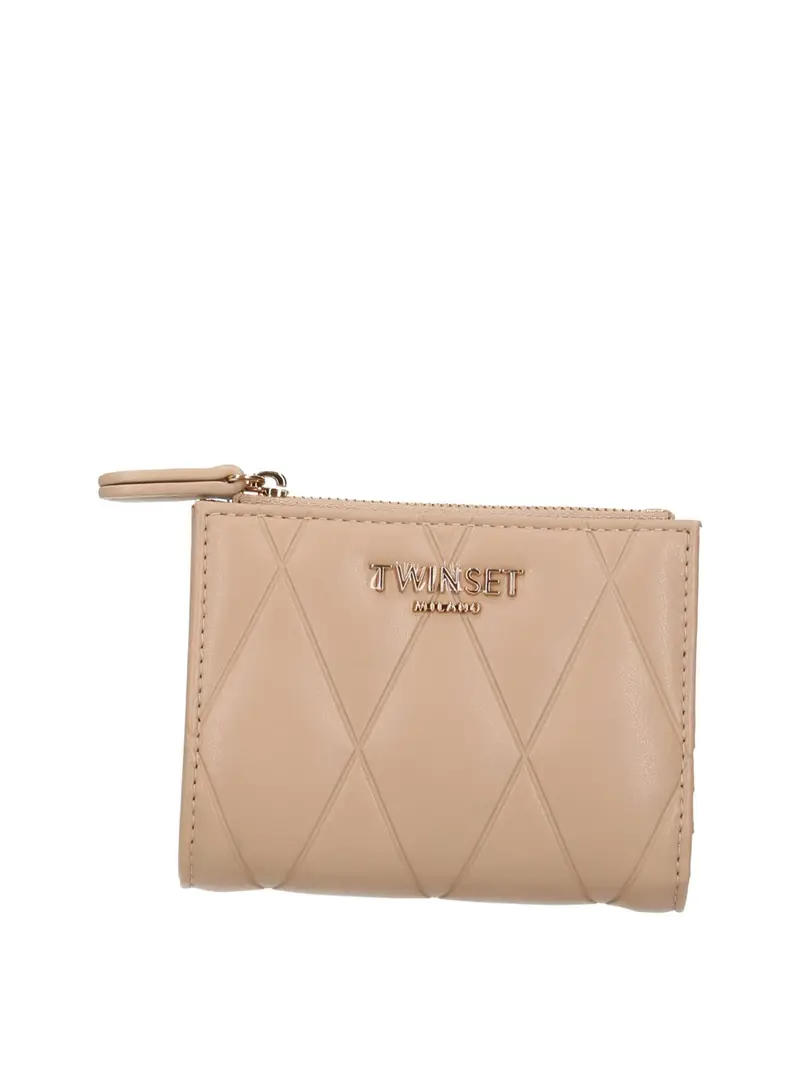 portafoglio twin set da donna - beige