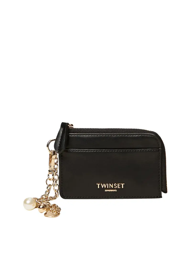 portatessere twin set da donna - nero