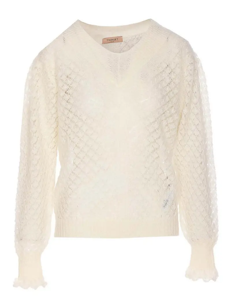 Pullover bianco