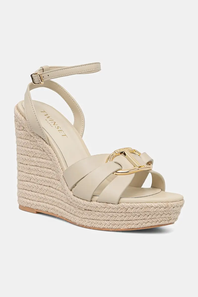 sandali in pelle colore beige 251TGT092