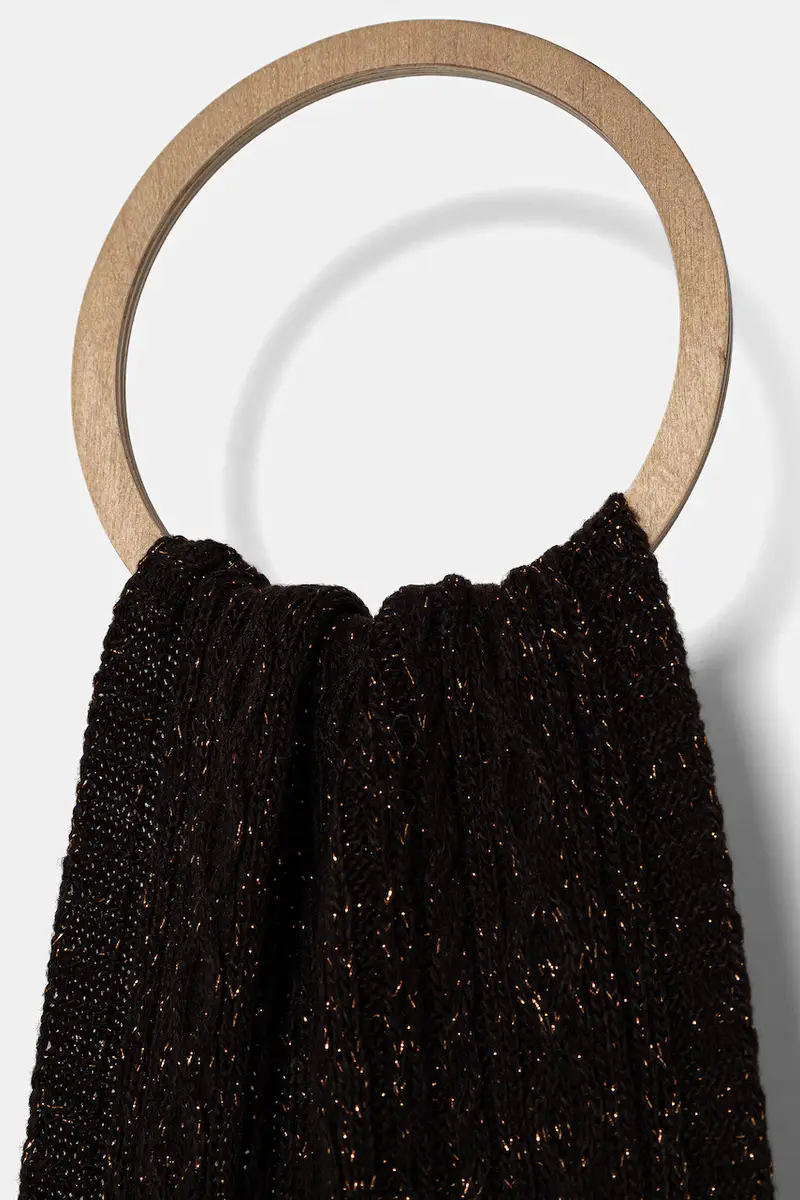 sciarpa Marrone miniatura 2