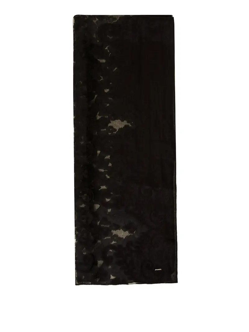 sciarpa twin set da donna - nero