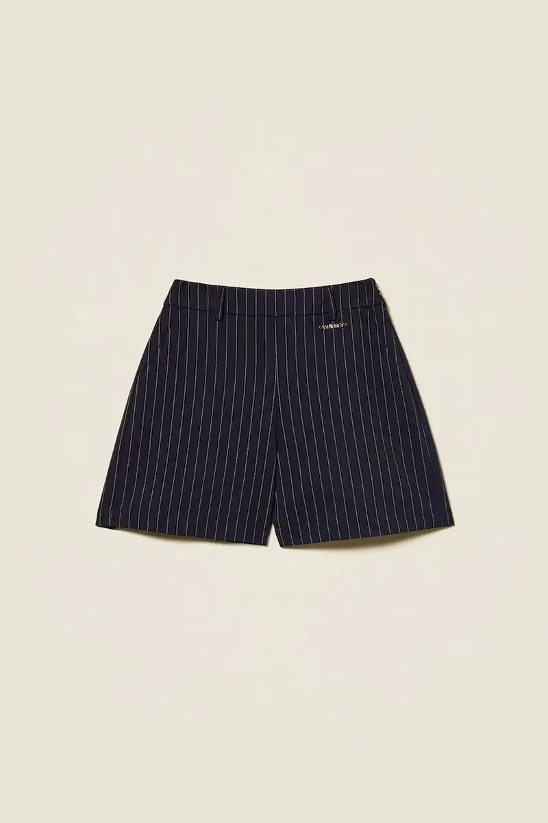 shorts bambino/a colore blu navy 252GJ2041 miniatura 2