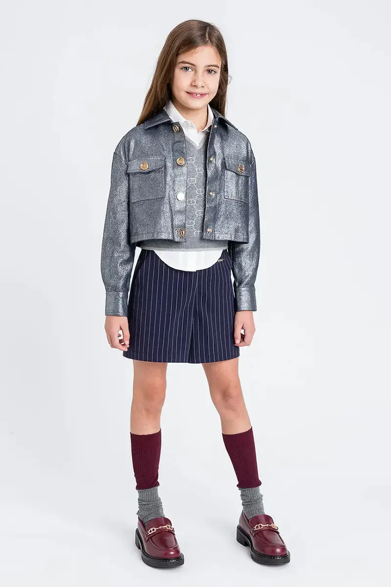 shorts bambino/a colore blu navy 252GJ2041