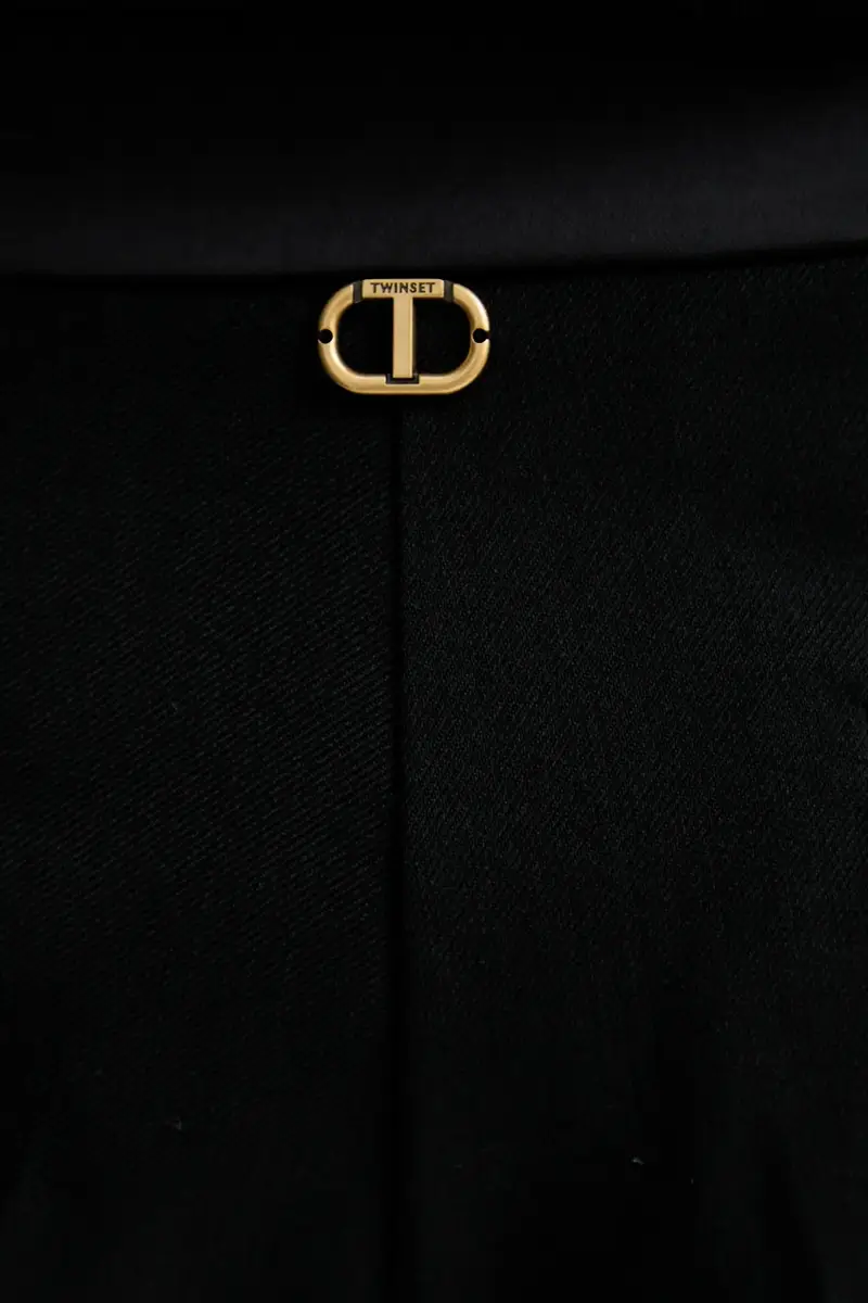 shorts in lana Nero miniatura 4