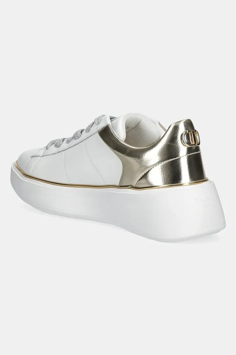 sneakers in pelle colore bianco 251TCP042 miniatura 3
