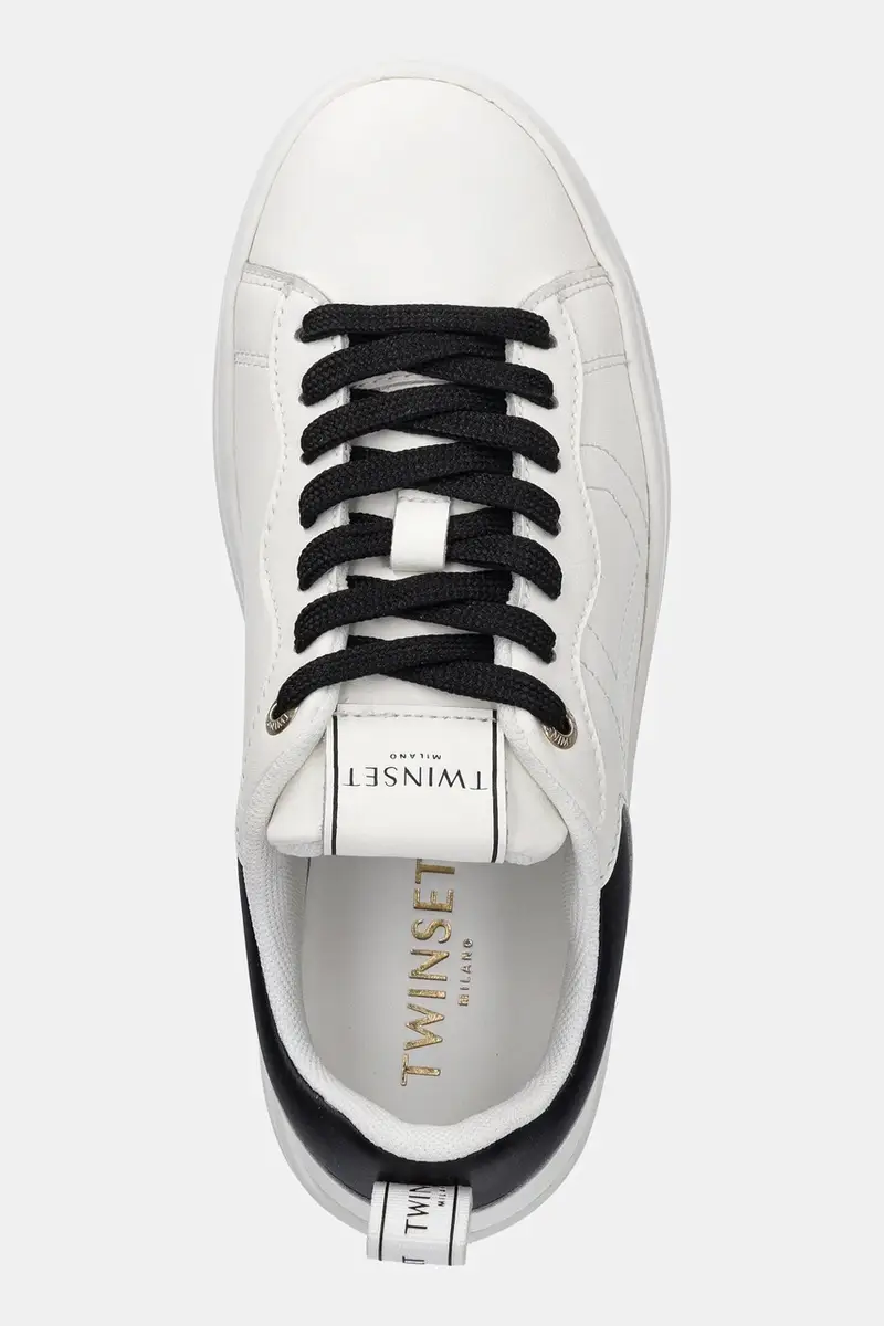 sneakers in pelle donna colore bianco 252TCP024 miniatura 4