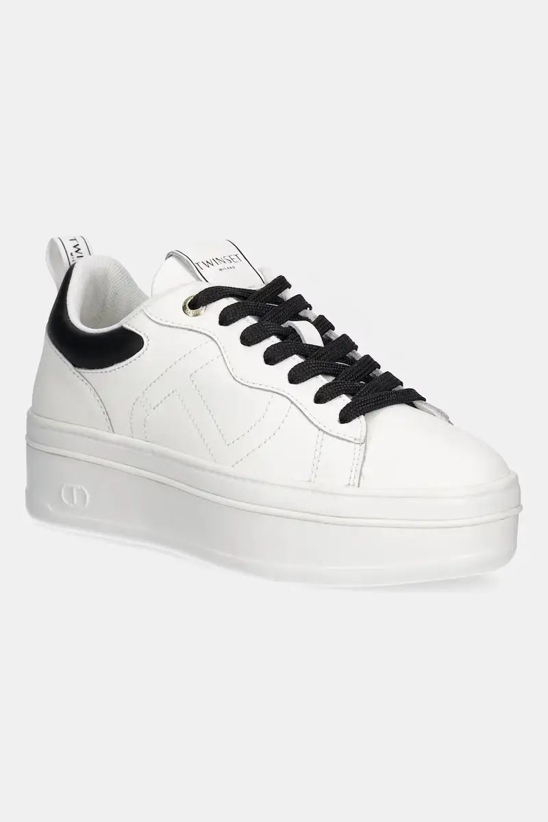 sneakers in pelle donna colore bianco 252TCP024