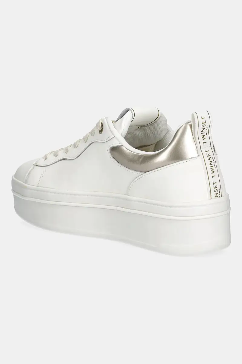sneakers in pelle donna colore bianco 252TCP024 miniatura 3