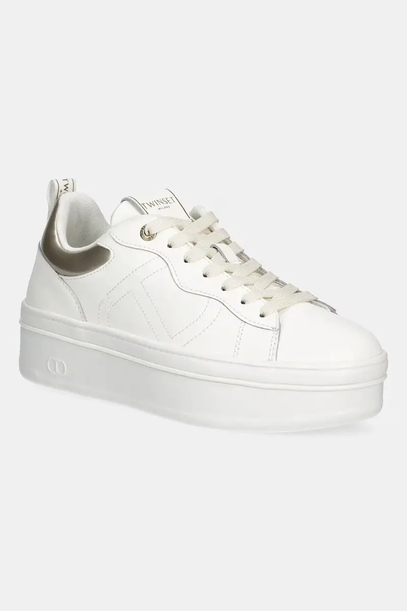 sneakers in pelle donna colore bianco 252TCP024