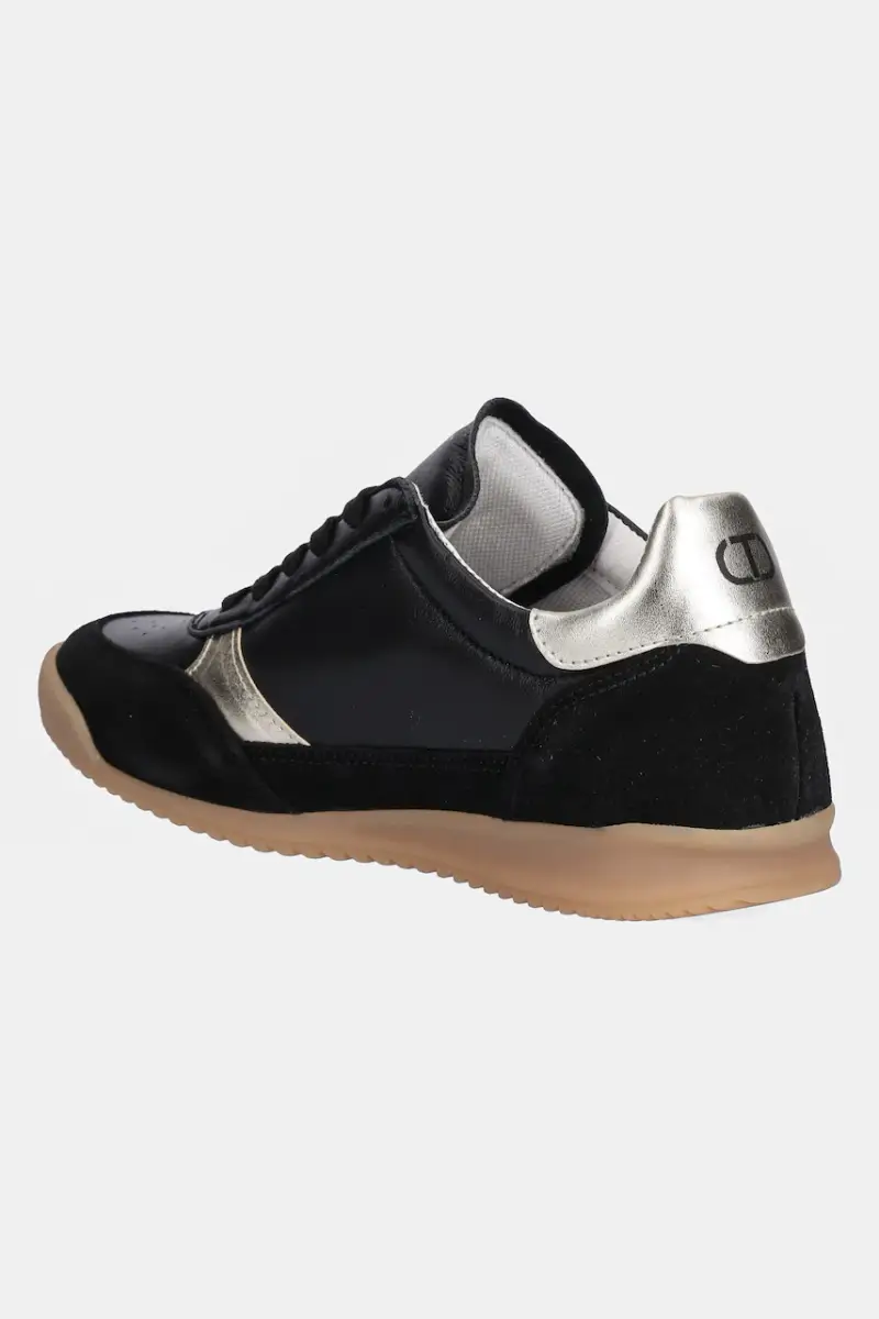 sneakers in pelle donna colore nero 252TGT022 miniatura 3